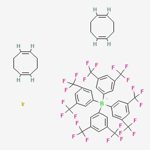 Bis(cyclooctadiene)iridium(I) tetrakis(3,5-bis(trifluoromethyl)phenyl)borate
