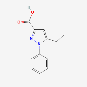 5-ethyl-1-phenyl-1H-pyrazole-3-carboxylic acid