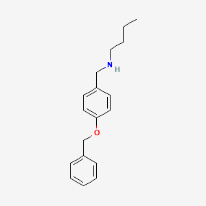 N-[4-(benzyloxy)benzyl]-N-butylamine