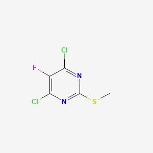 B3149290 4,6-Dichloro-5-fluoro-2-(methylthio)pyrimidine CAS No. 6693-07-8
