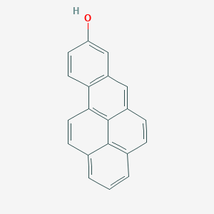 molecular formula C20H12O B031493 8-羟基苯并[a]芘 CAS No. 13345-26-1