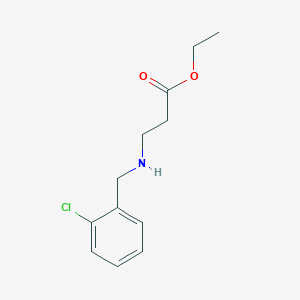 Ethyl 3-[(2-chlorobenzyl)amino]propanoate