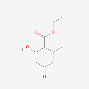 Ethyl 4-hydroxy-6-methyl-2-oxo-3-cyclohexene-1-carboxylate