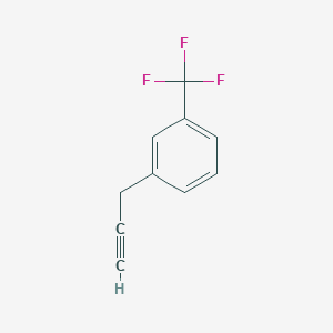 molecular formula C10H7F3 B3149574 1-(Prop-2-yn-1-yl)-3-(三氟甲基)苯 CAS No. 67396-33-2