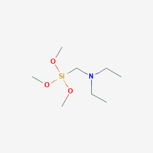 molecular formula C8H21NO3Si B3149605 Diethylaminomethyltrimethoxysilane CAS No. 67475-66-5