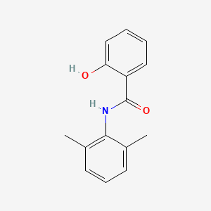 molecular formula C15H15NO2 B3149623 n-(2,6-Dimethylphenyl)-2-hydroxybenzamide CAS No. 67520-11-0