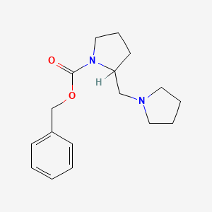 2-Pyrrolidin-1-ylmethyl-pyrrolidine-1-carboxylic acid benzyl ester