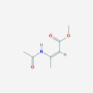 2-Butenoic acid, 3-(acetylamino)-, methyl ester, (2Z)-