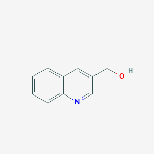 molecular formula C11H11NO B3149730 1-(喹啉-3-基)乙醇 CAS No. 67752-30-1