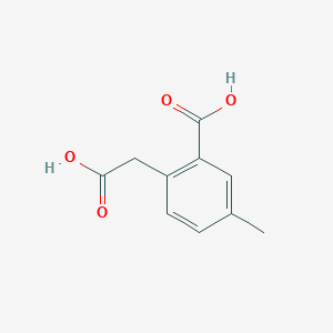 2-(Carboxymethyl)-5-methylbenzoic acid