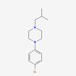 1-(4-Bromo-phenyl)-4-isobutyl-piperazine