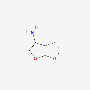 Hexahydrofuro[2,3-b]furan-3-amine