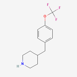 4-(4-Trifluoromethoxybenzyl)piperidine