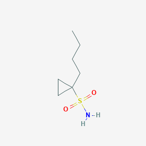 1-Butylcyclopropane-1-sulfonamide