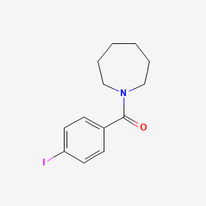 molecular formula C13H16INO B3150035 1-(4-Iodobenzoyl)azepane CAS No. 682786-62-5