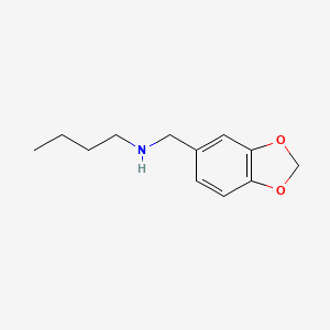 N-(1,3-benzodioxol-5-ylmethyl)butan-1-amine