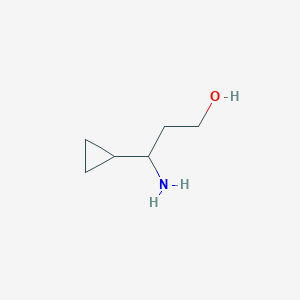 3-Amino-3-cyclopropylpropan-1-ol