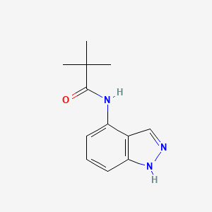 N-(1H-indazol-4-yl)-2,2-dimethylpropanamide