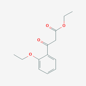 molecular formula C13H16O4 B3150296 Ethyl 3-(2-ethoxyphenyl)-3-oxopropanoate CAS No. 68599-64-4