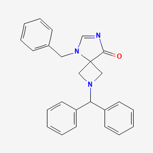 B3150300 2-Benzhydryl-5-benzyl-2,5,7-triazaspiro[3.4]oct-6-en-8-one CAS No. 686344-67-2