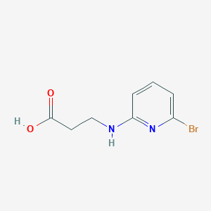 molecular formula C8H9BrN2O2 B3150307 3-((6-Bromopyridin-2-yl)amino)propanoic acid CAS No. 68638-67-5