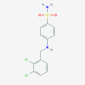 molecular formula C13H12Cl2N2O2S B315042 4-[(2,3-Dichlorobenzyl)amino]benzenesulfonamide 