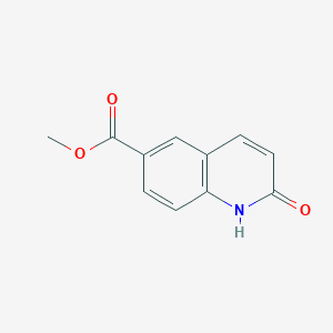 molecular formula C11H9NO3 B3150445 Methyl 2-oxo-1H-quinoline-6-carboxylate CAS No. 68882-86-0