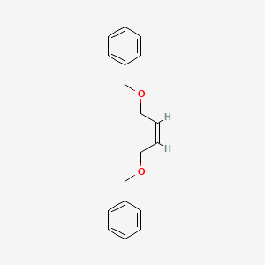 molecular formula C18H20O2 B3150486 顺式-1,4-二苄氧基-2-丁烯 CAS No. 68972-96-3