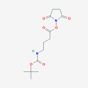 2,5-Dioxopyrrolidin-1-yl 4-(tert-butoxycarbonylamino)butanoate