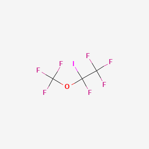 molecular formula C3F7IO B3150549 1,1,1,2-四氟-2-碘-2-(三氟甲氧基)乙烷 CAS No. 69066-98-4
