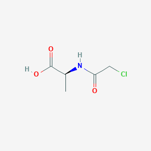molecular formula C5H8ClNO3 B3150577 Chloroacetyl-l-alanine CAS No. 691-80-5