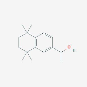 molecular formula C16H24O B3150686 1-(5,5,8,8-四甲基-5,6,7,8-四氢萘-2-基)乙醇 CAS No. 69251-25-8