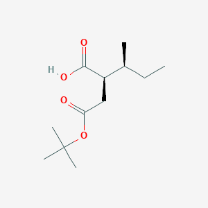 (2R)-2-[(1S)-1-Methylpropyl]succinic acid 4-tert-butyl ester