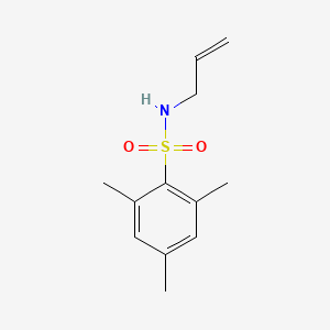 molecular formula C12H17NO2S B3150724 Prop-2-enyl((2,4,6-trimethylphenyl)sulfonyl)amine CAS No. 693238-00-5
