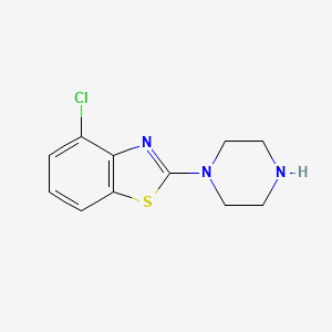 4-Chloro-2-piperazin-1-yl-benzothiazole