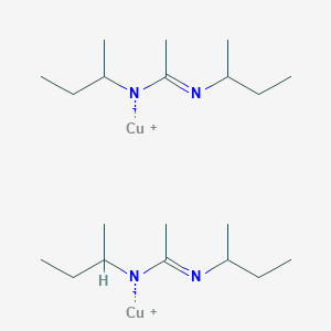 molecular formula C20H42Cu2N4 B3150806 Bis(N,N'-di-sec-butylacetamidinato)dicopper(I) CAS No. 695188-31-9