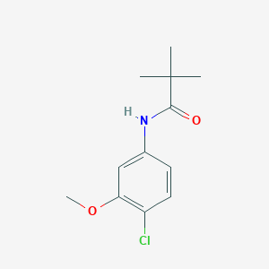 Propanamide, N-(4-chloro-3-methoxyphenyl)-2,2-dimethyl-