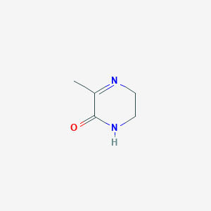 molecular formula C5H8N2O B3150904 3-Methyl-5,6-dihydropyrazin-2-ol CAS No. 69849-58-7