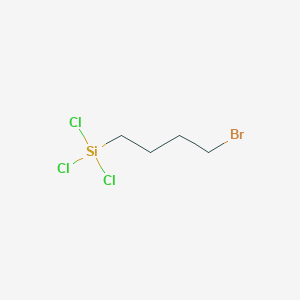 molecular formula C4H8BrCl3Si B3150905 4-Bromobutyltrichlorosilane CAS No. 69858-29-3