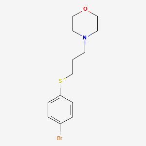 4-(3-((4-Bromophenyl)thio)propyl)morpholine