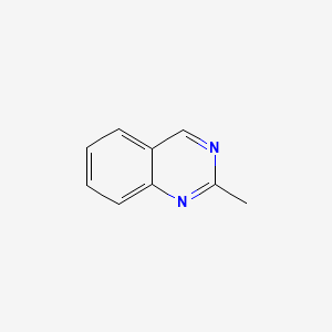molecular formula C9H8N2 B3150966 2-甲基喹唑啉 CAS No. 700-79-8
