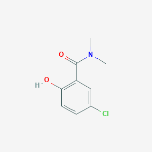 molecular formula C9H10ClNO2 B3151021 5-Chloro-2-hydroxy-N,N-dimethylbenzamide CAS No. 70112-21-9