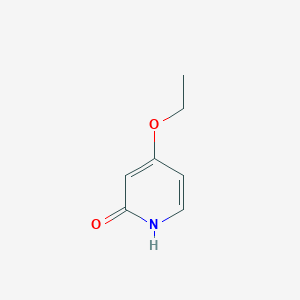 molecular formula C7H9NO2 B3151056 4-ethoxy-1H-pyridin-2-one CAS No. 7020-68-0