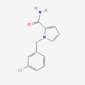 1-(3-Chlorobenzyl)-1H-pyrrole-2-carboxamide