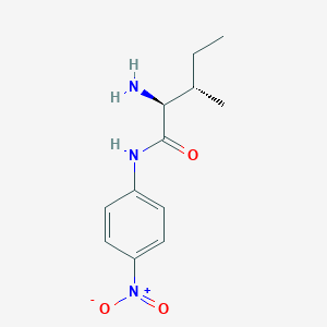 molecular formula C12H17N3O3 B3151114 (2S,3S)-2-amino-3-methyl-N-(4-nitrophenyl)pentanamide CAS No. 70324-66-2