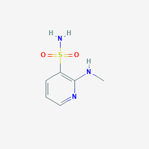 molecular formula C6H9N3O2S B3151216 2-(甲基氨基)吡啶-3-磺酰胺 CAS No. 70661-79-9