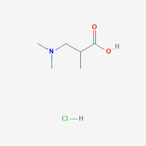 B3151258 3-(Dimethylamino)-2-methylpropanoic acid hydrochloride CAS No. 70794-78-4