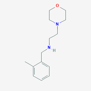 molecular formula C14H22N2O B315129 N-(2-methylbenzyl)-2-(morpholin-4-yl)ethanamine 