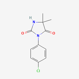 3-(4-Chlorophenyl)-5,5-dimethylimidazolidine-2,4-dione