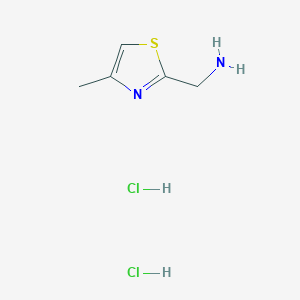 [(4-Methyl-1,3-thiazol-2-yl)methyl]amine dihydrochloride